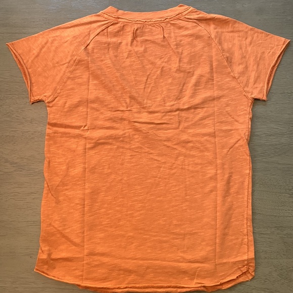Free People Orange Crop Relaxed Tee - Picture 5 of 6